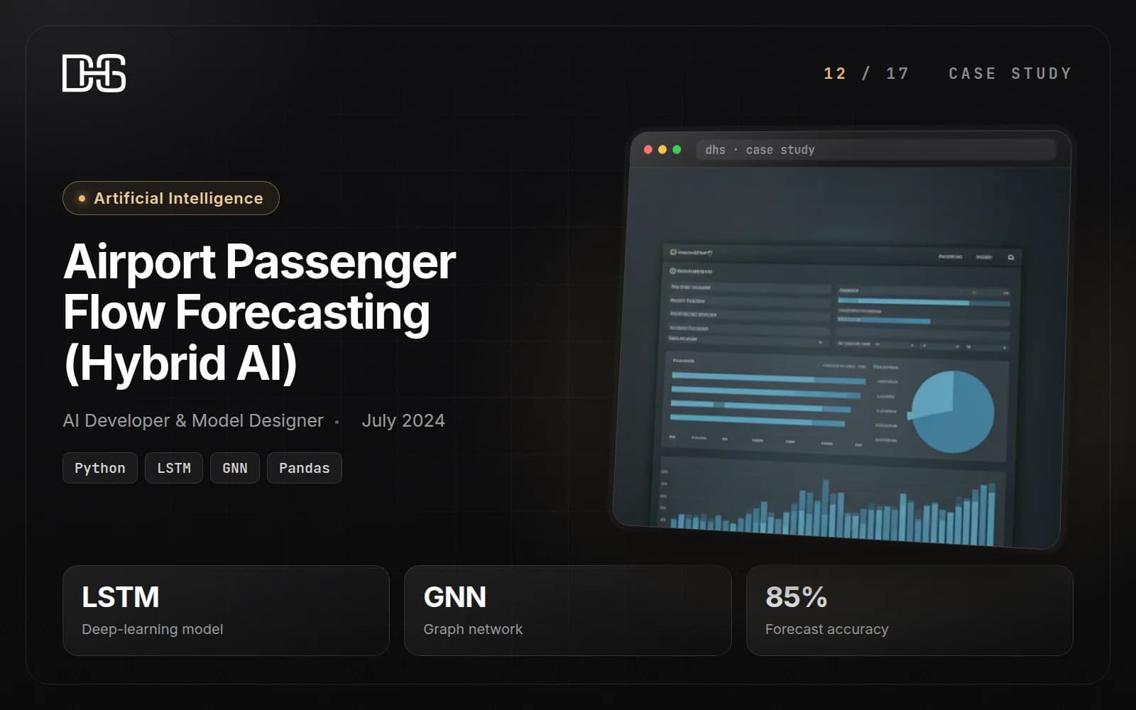 Airport Passenger Flow Forecasting (Hybrid AI)